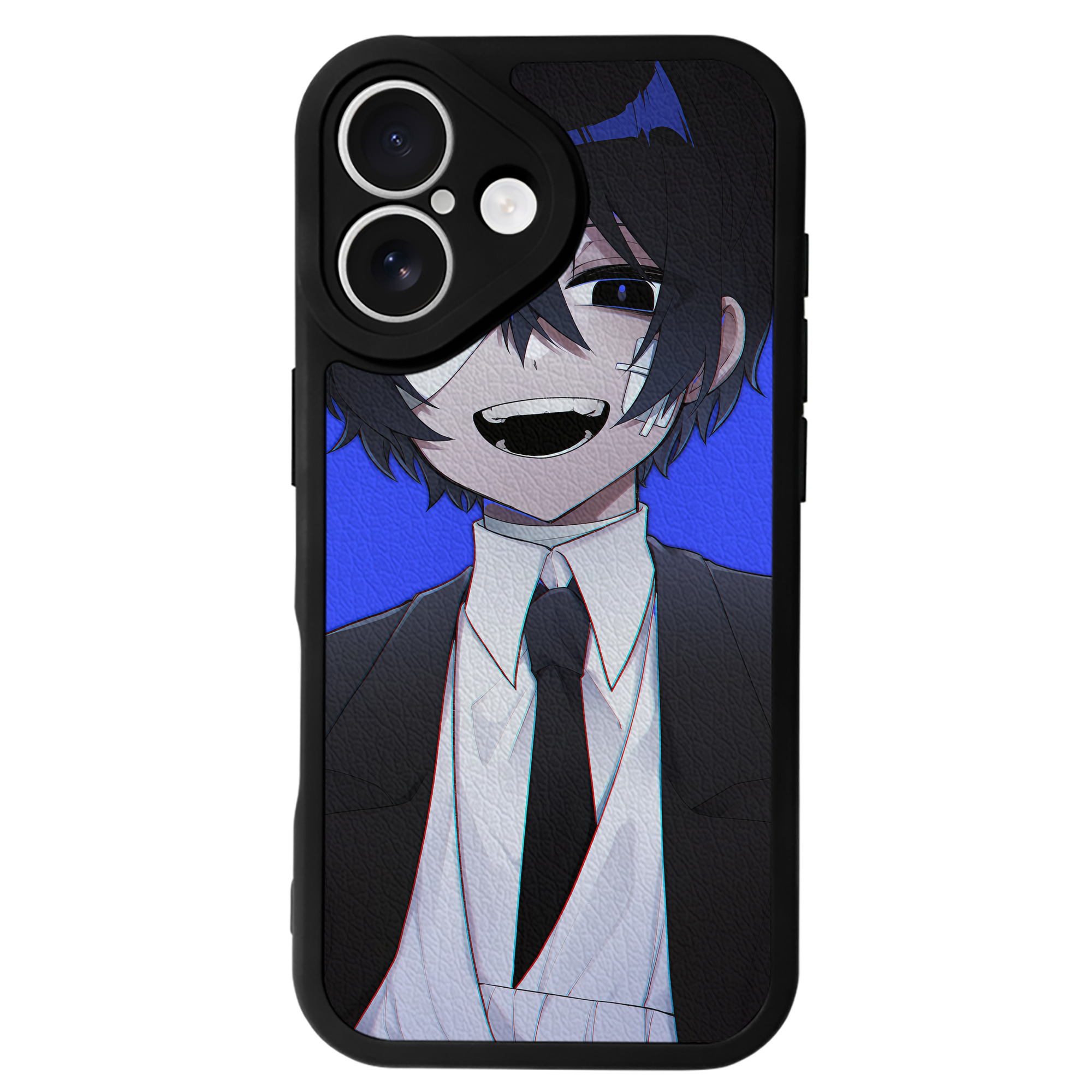 （画像用） 文豪ストレイドッグス Bungo Stray Dogs 【iPhone 16シリーズ対応】シリコンスマホケース（レザー調） 材質：シリコン